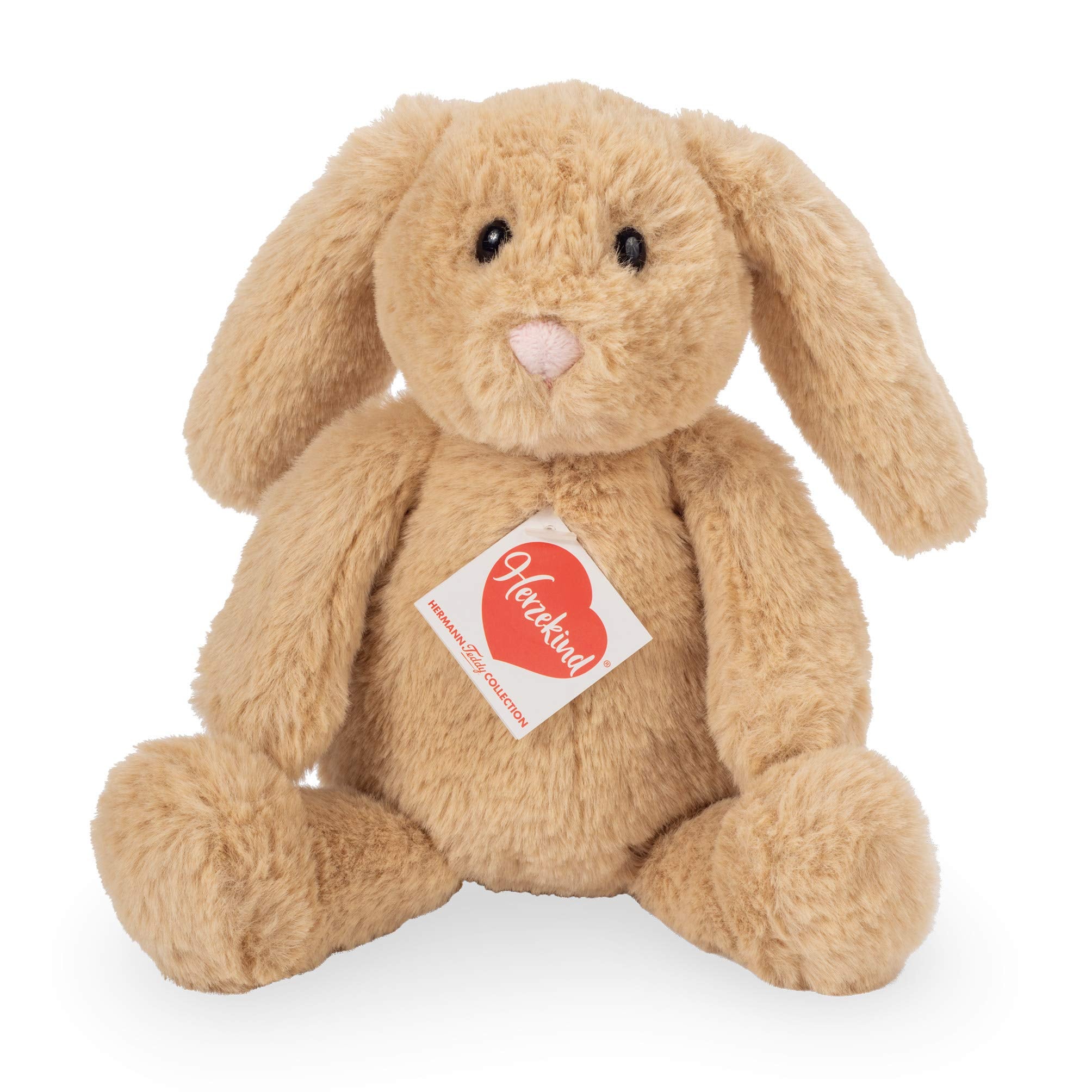 Teddy Hermann Herzekind 93910 Hase Häschen Anny 23 cm, Kuscheltier, Plüschtier