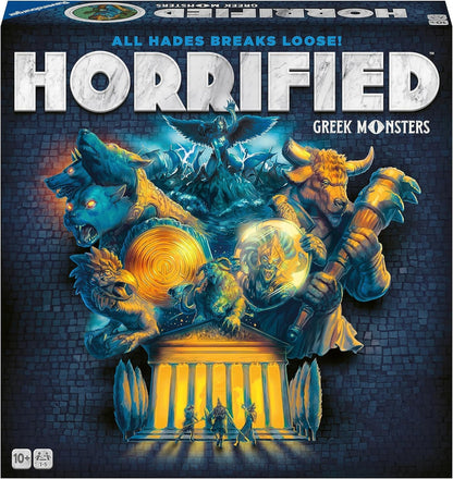 Ravensburger Horrified Greek Monsters - Immersive Cooperative Strategy Board Game for Adults and Kids Age 10 Years Up