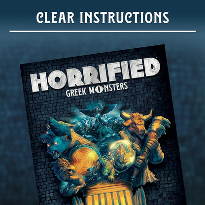 Ravensburger Horrified Greek Monsters - Immersive Cooperative Strategy Board Game for Adults and Kids Age 10 Years Up