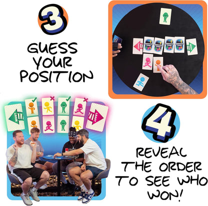 The Sidemen SOCIAL LADDER Card Game | The Funniest Rating Party Card Game | By The Sidemen | Rank Your Friends Most to Least and Best to Worst | Where Will You Rank? For Adults and Teens 16+