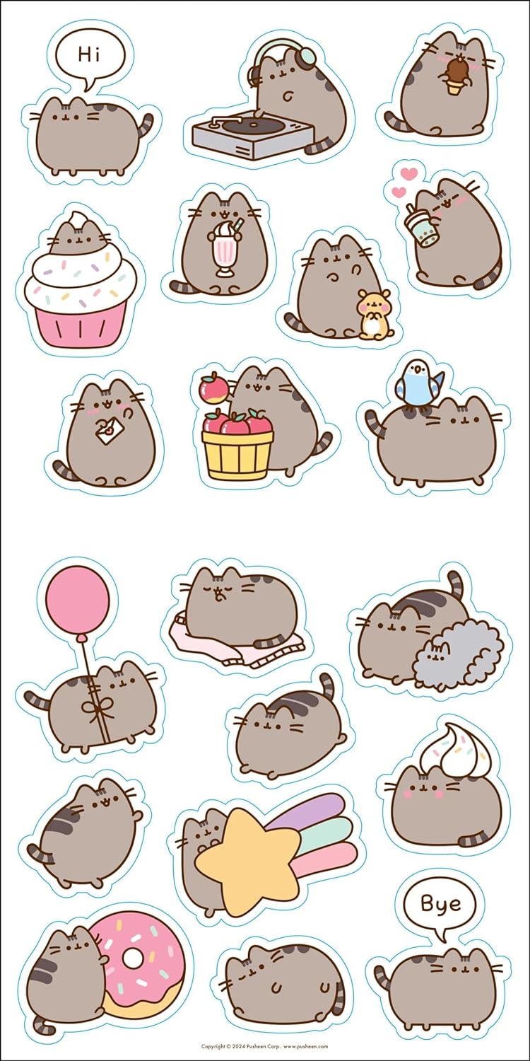 Pusheen 2025 Wall Calendar