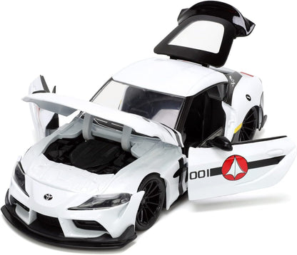 Jada Toys Robotech R. Fokker 20 Toyota Supra 1:24