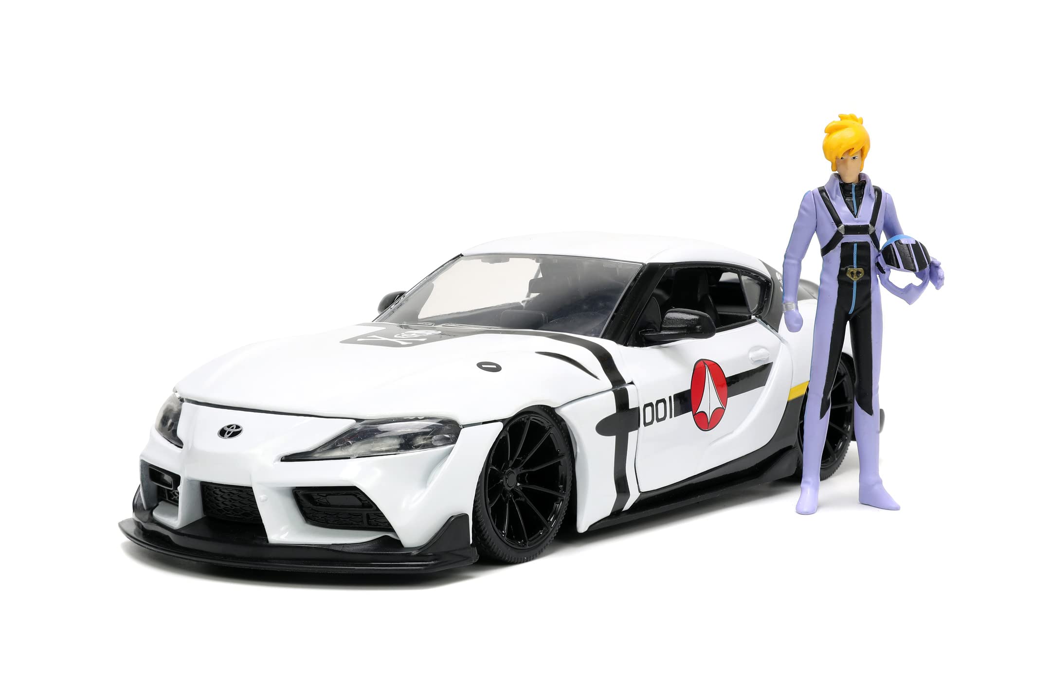 Jada Toys Robotech R. Fokker 20 Toyota Supra 1:24