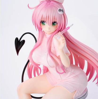 To Love-Ru Darkness statuette PVC Lara Satalin Deviluke Nurse Cos 26 cm