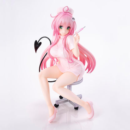 To Love-Ru Darkness statuette PVC Lara Satalin Deviluke Nurse Cos 26 cm