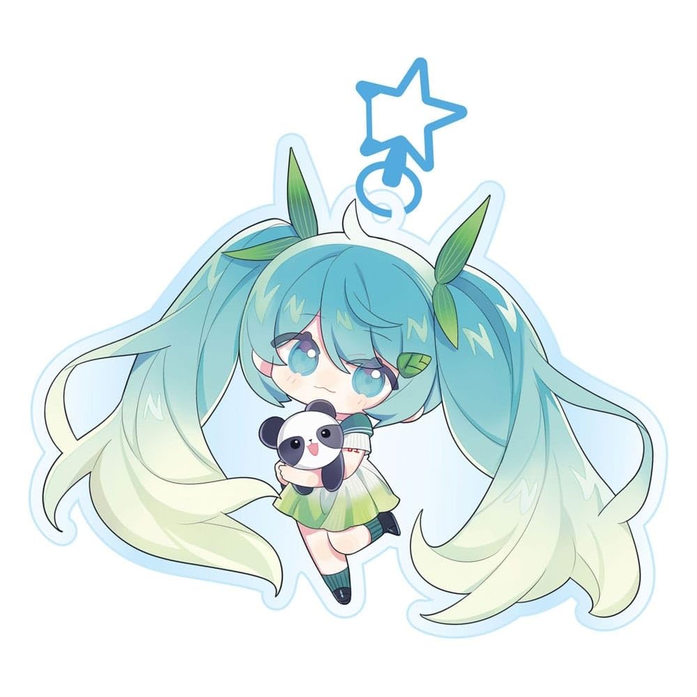 Hatsune Miku Kawaii Spring Time Acrylic Key Chain