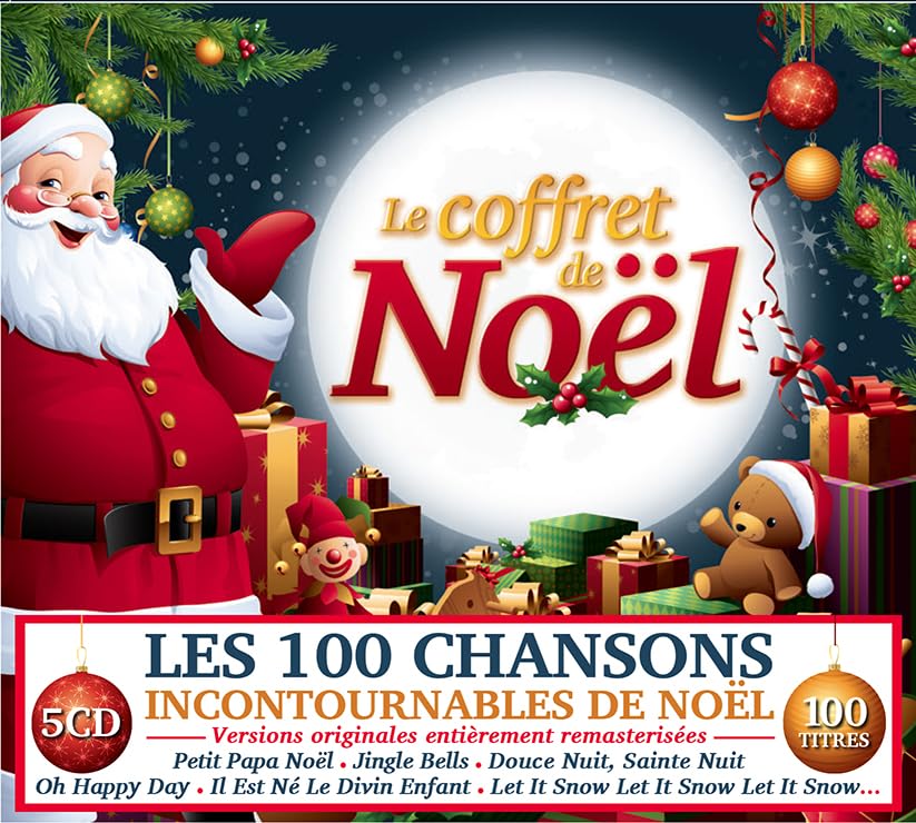 Coffret De Noel (Le): Les 100 Chansons Incontournables De Noel / Various (5 Cd)