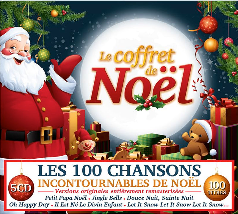 Coffret De Noel (Le): Les 100 Chansons Incontournables De Noel / Various (5 Cd)