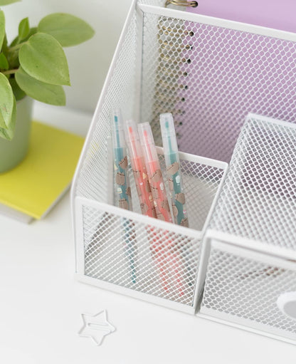 Grupo Erik Set Evidenziatori Pastello Pusheen Foodie Collection, Evidenziatori a Penna con Doppia Estremità con 4 Colori Diversi, Set di 4 Evidenziatori, Ottimo come Kit per la Scuola per Bambini
