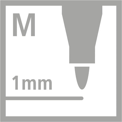 Permanent Marker Pen - STABILO Write-4-all - Medium - Pack of 10