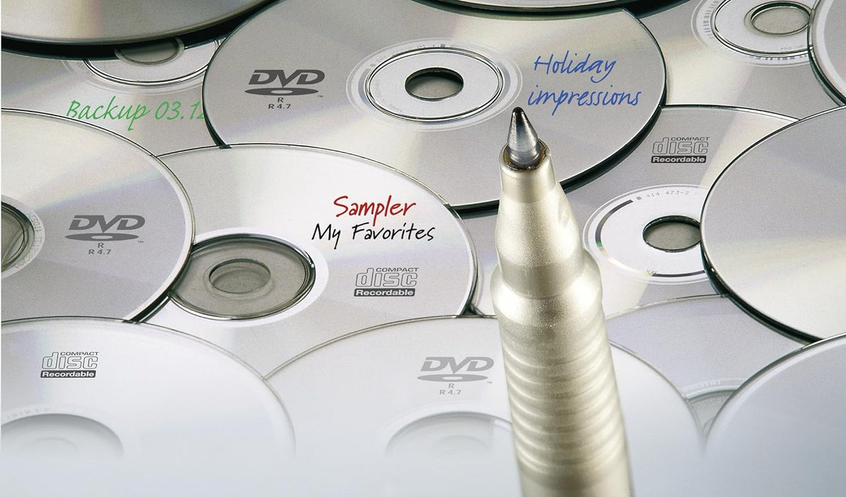 Permanent Marker Pen - STABILO Write-4-all - Medium - Pack of 10