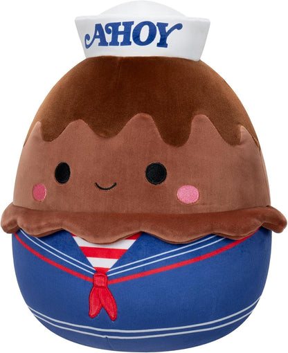Squishmallows Original “Stranger Things” 10-Inch Chocolate Pudding - Official Jazwares Plush