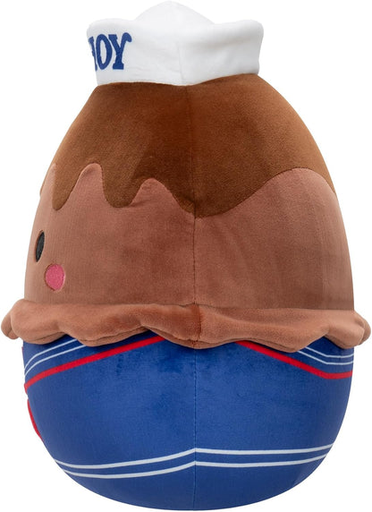 Squishmallows Original “Stranger Things” 10-Inch Chocolate Pudding - Official Jazwares Plush