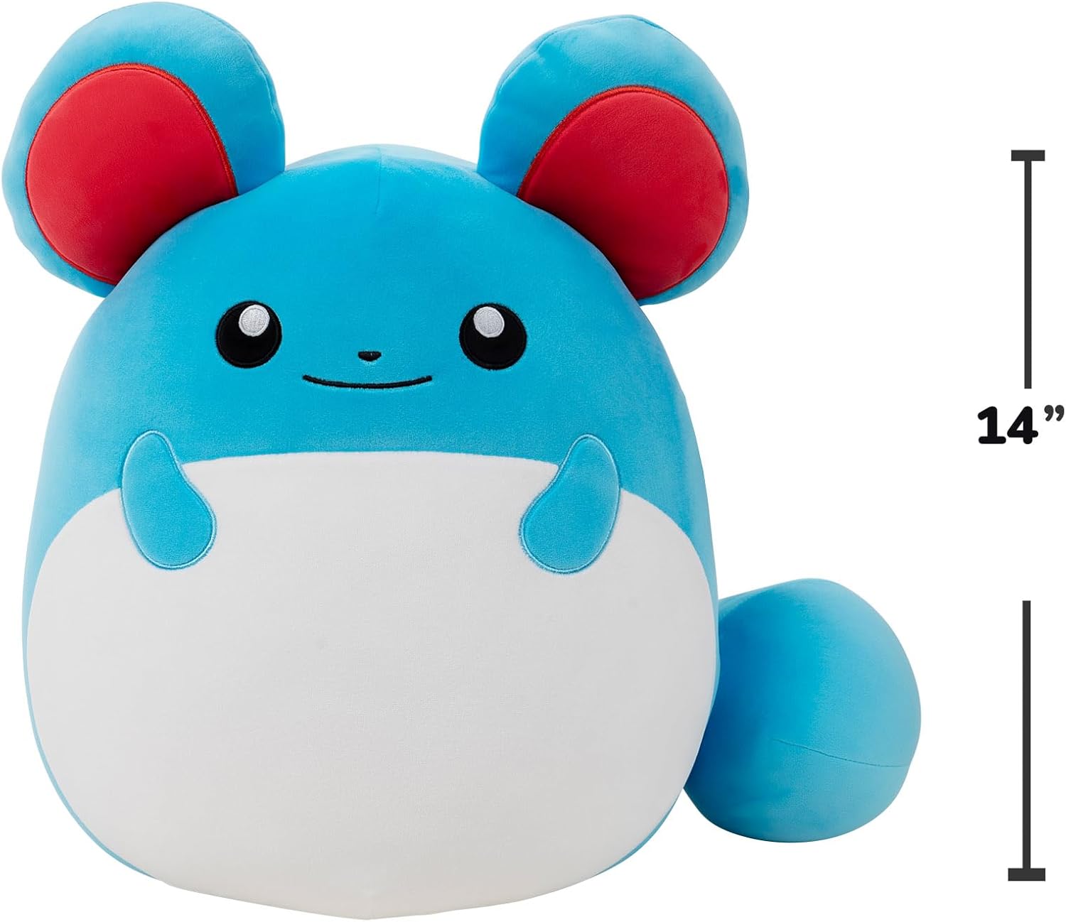 Squishmallows Original 14-Inch Marill Pokémon Plush - Ultrasoft Official Jazwares Plush (Large