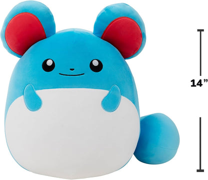 Squishmallows Original 14-Inch Marill Pokémon Plush - Ultrasoft Official Jazwares Plush (Large