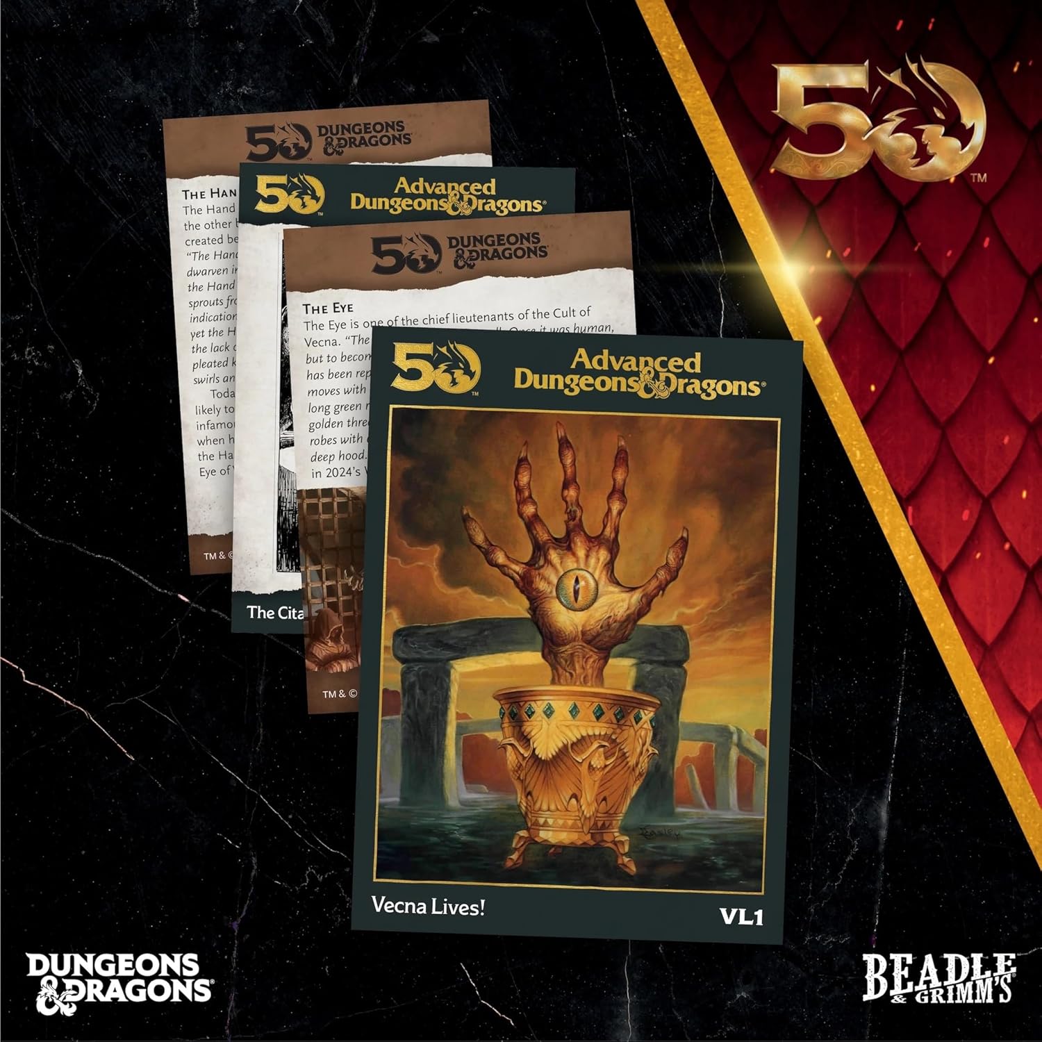 Beadle & Grimm's Vecna Lives Würfel- und Zubehör-Set