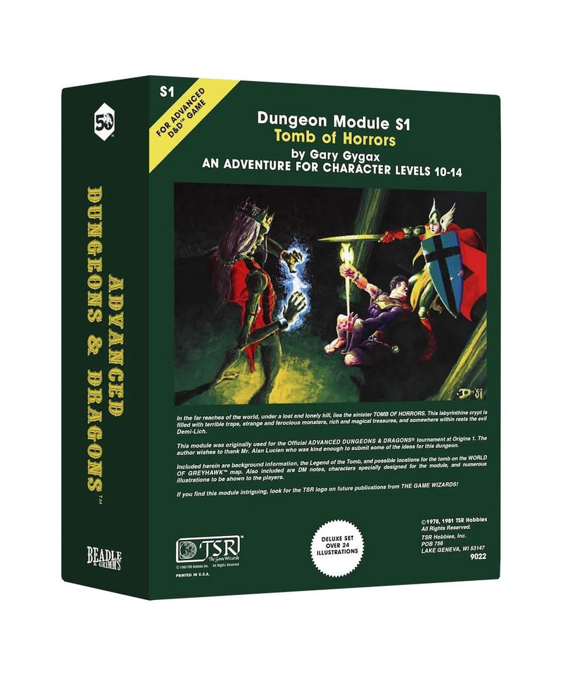 Beadle & Grimm's Tomb of Horrors Würfel und Zubehör Set