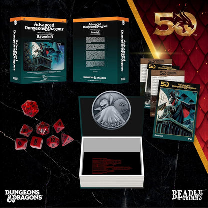 Beadle & Grimm's Ravenloft Würfelspiel und Zubehör