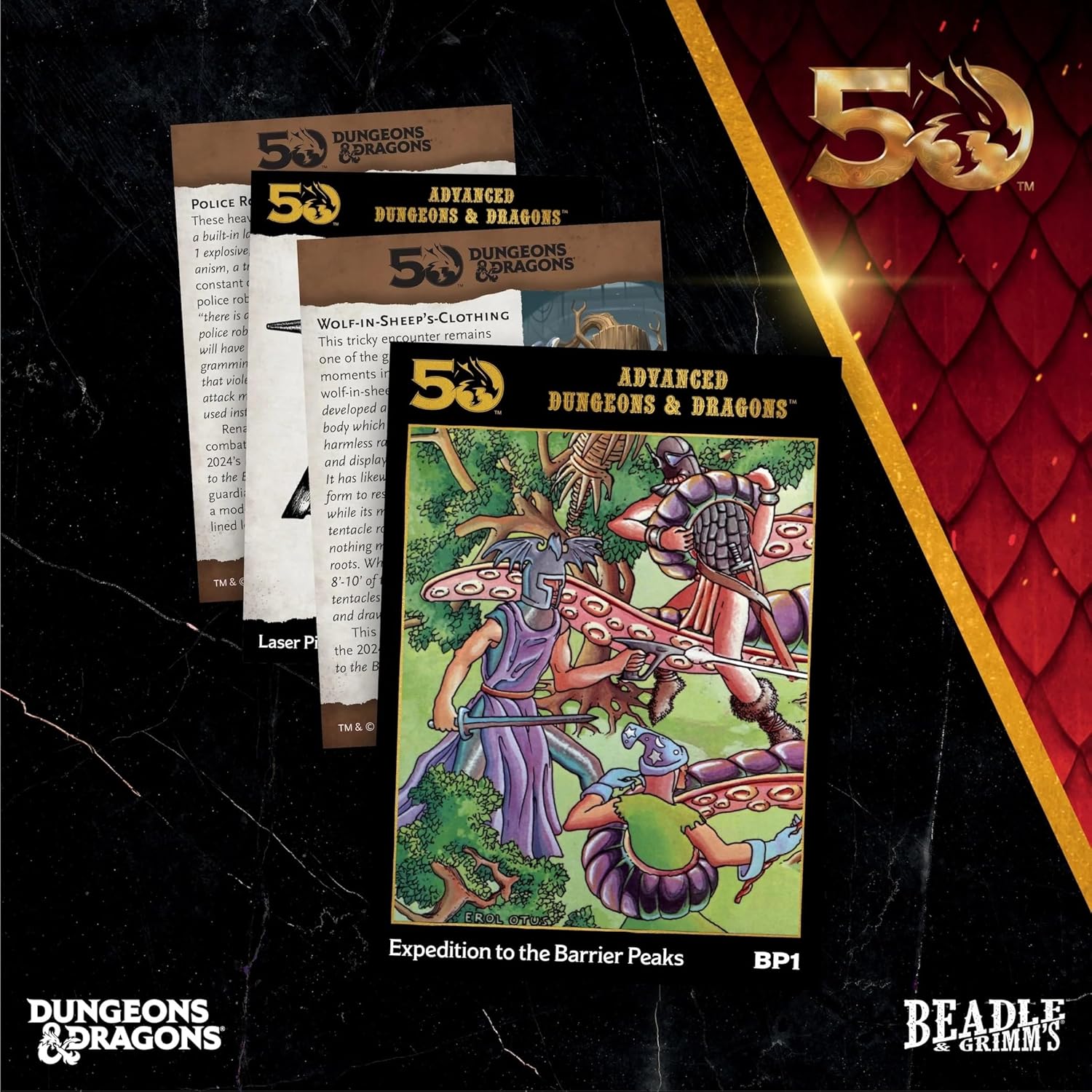 Beadle & Grimm's Ein Set aus Knochen und Zubehör – eine Reise an die Spitze der Barrieren