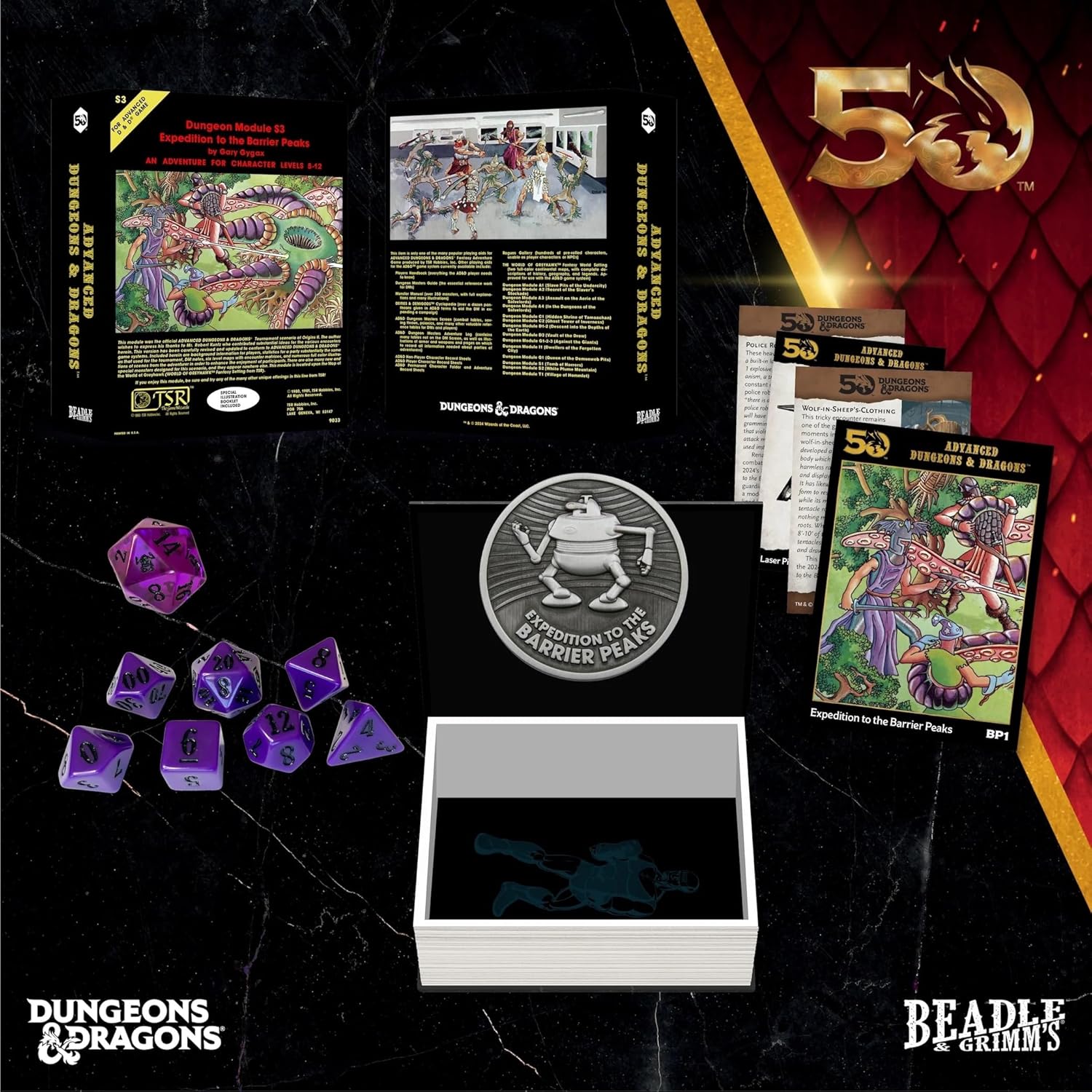 Beadle & Grimm's Ein Set aus Knochen und Zubehör – eine Reise an die Spitze der Barrieren