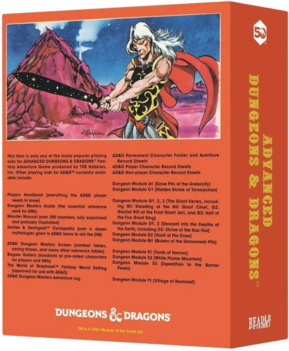 Beadle & Grimms - D&D Classic Module Dice Set - White Plume Mountain