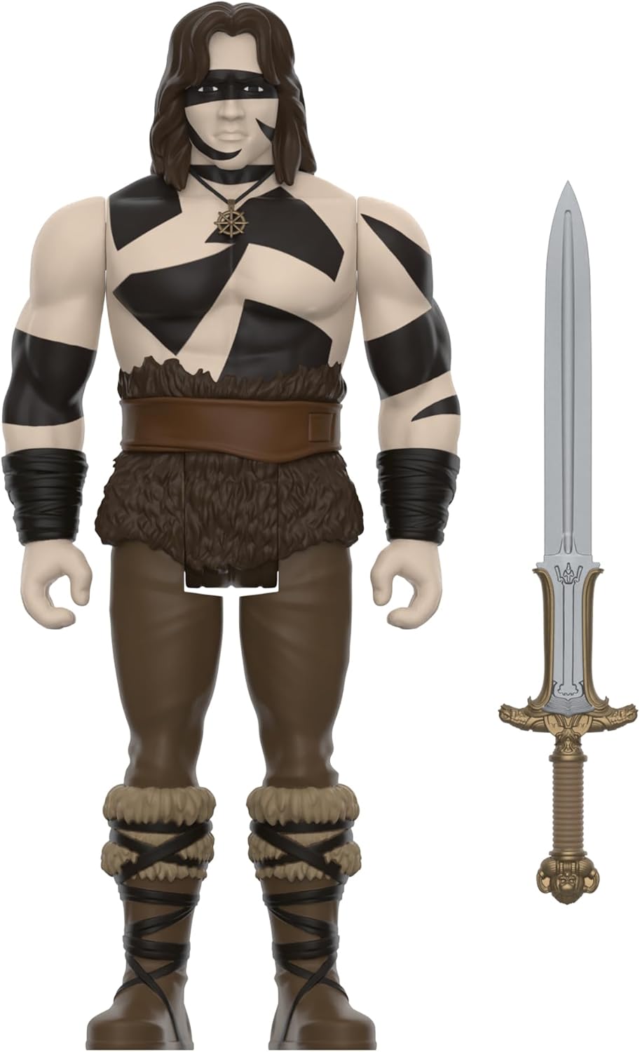 Super7 Conan The Barbarian Reaction Figures Wave 02 - Conan (War Paint) Action Figure