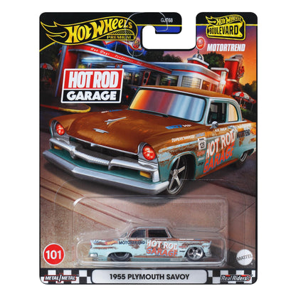 Hot Wheels   Premium Boulevard  1955 Plymouth Savoy Toys