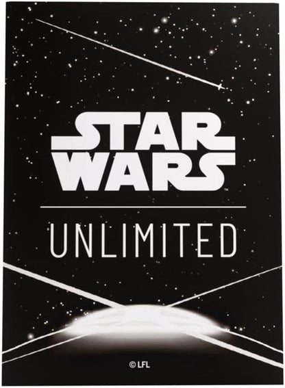 Gamegenic, Star Wars: Unlimited Art Sleeves –Card Back White, Sleeve color code: Gray