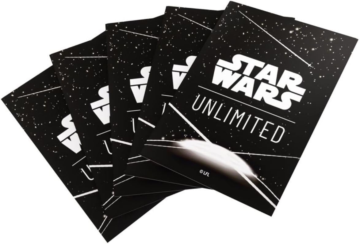 Gamegenic, Star Wars: Unlimited Art Sleeves –Card Back White, Sleeve color code: Gray
