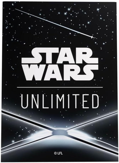 Gamegenic, Star Wars: Unlimited Art Sleeves –Card Back Black, Sleeve Color Code: Gray