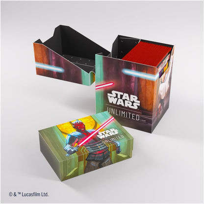 Gamegenic GGS25135ML Star Wars Unlimited Obi-Wan Kenobi/Darth Maul Trading Card Game Accessory, Multi-Colour