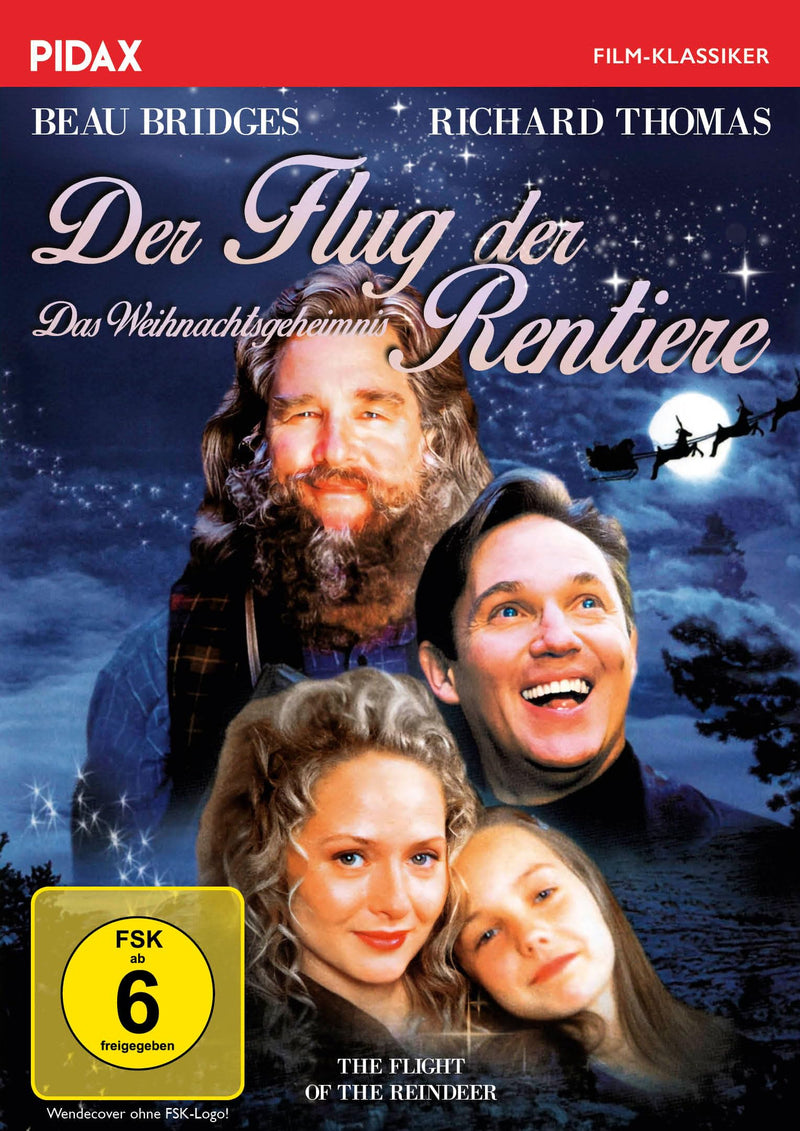 Der Flug der Rentiere - Das Weihnachtsgeheimnis (Flight of the Reindeer) / Bezaubernder Weihnachtsfilm mit Starbesetzung (Pidax Film-Klassiker