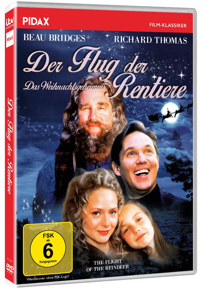 Der Flug der Rentiere - Das Weihnachtsgeheimnis (Flight of the Reindeer) / Bezaubernder Weihnachtsfilm mit Starbesetzung (Pidax Film-Klassiker