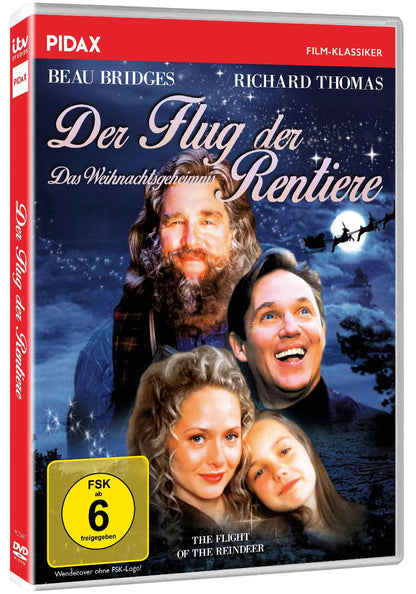Der Flug der Rentiere - Das Weihnachtsgeheimnis (Flight of the Reindeer) / Bezaubernder Weihnachtsfilm mit Starbesetzung (Pidax Film-Klassiker