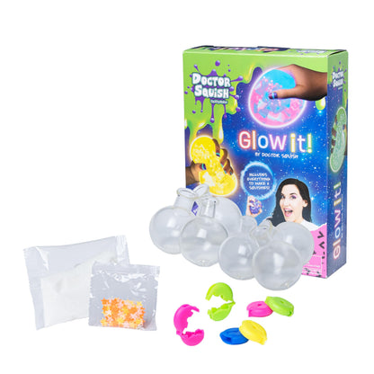 Glow It! by Doctor Squish - Refill Pack - 8 Balloons Included