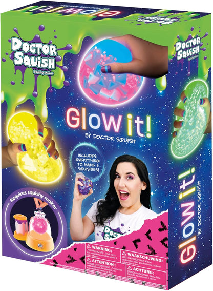Glow It! by Doctor Squish - Refill Pack - 8 Balloons Included