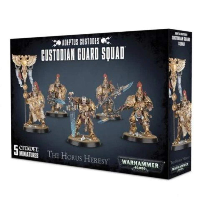 Games Workshop 99120108006 "Adeptus Custodes Custodian Guard Miniature Game,Black