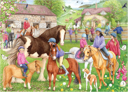 Jumbo 1110500236 Puzzle, Bunt