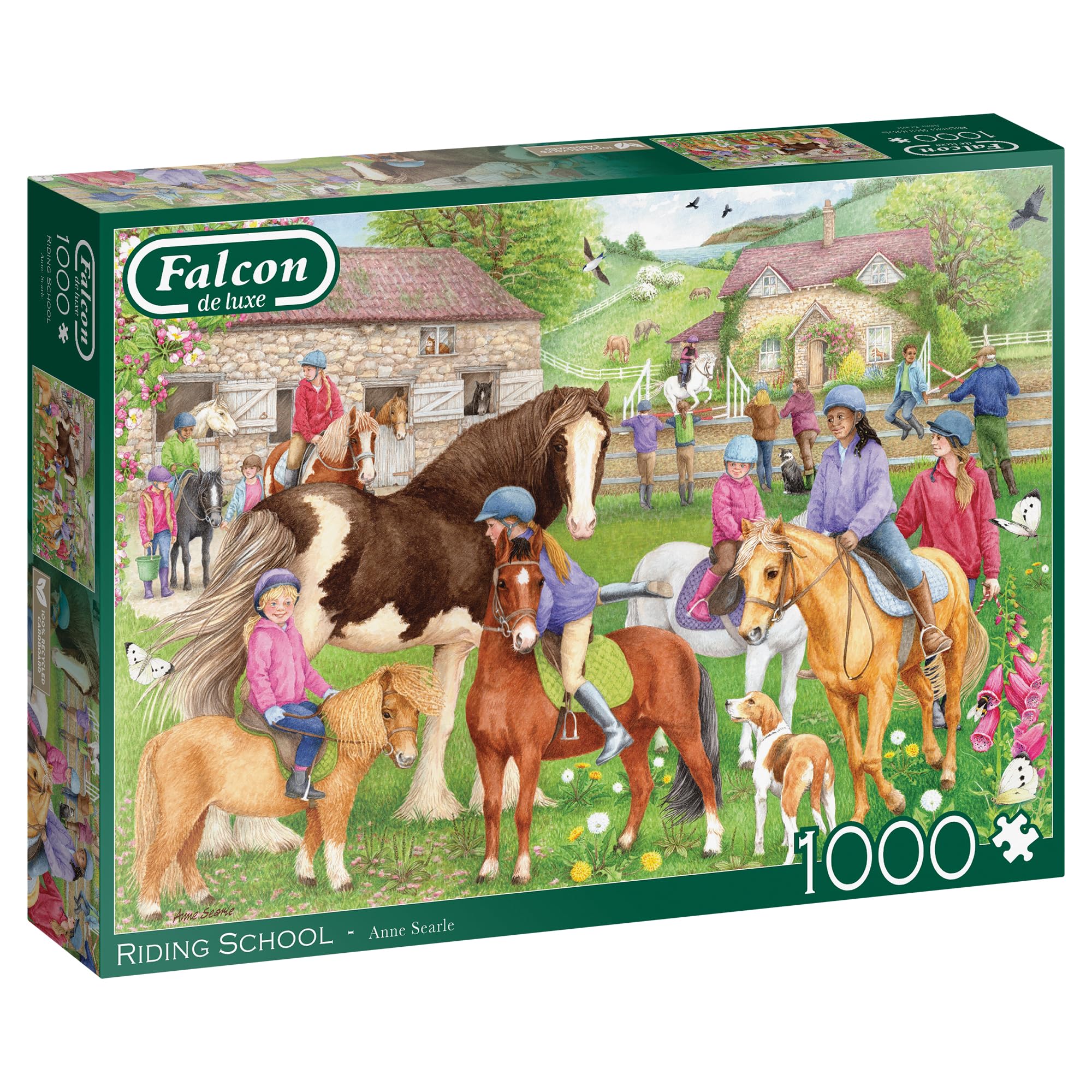 Jumbo 1110500236 Puzzle, Bunt