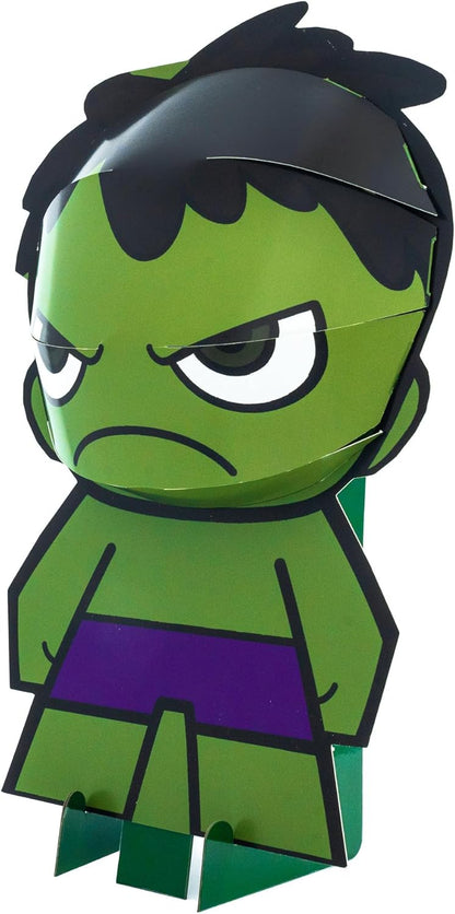 Marvel Figur - 3D Pop Head 20 cm - Spiderman - Sammelfigur - Spielzeug Geschenkidee (SP24335) (Hulk