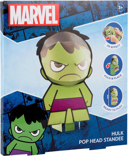 Marvel Figur - 3D Pop Head 20 cm - Spiderman - Sammelfigur - Spielzeug Geschenkidee (SP24335) (Hulk