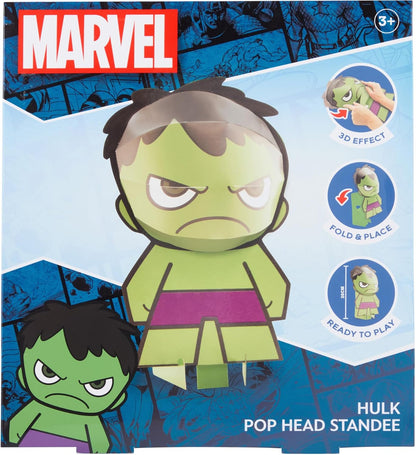Marvel Figur - 3D Pop Head 20 cm - Spiderman - Sammelfigur - Spielzeug Geschenkidee (SP24335) (Hulk