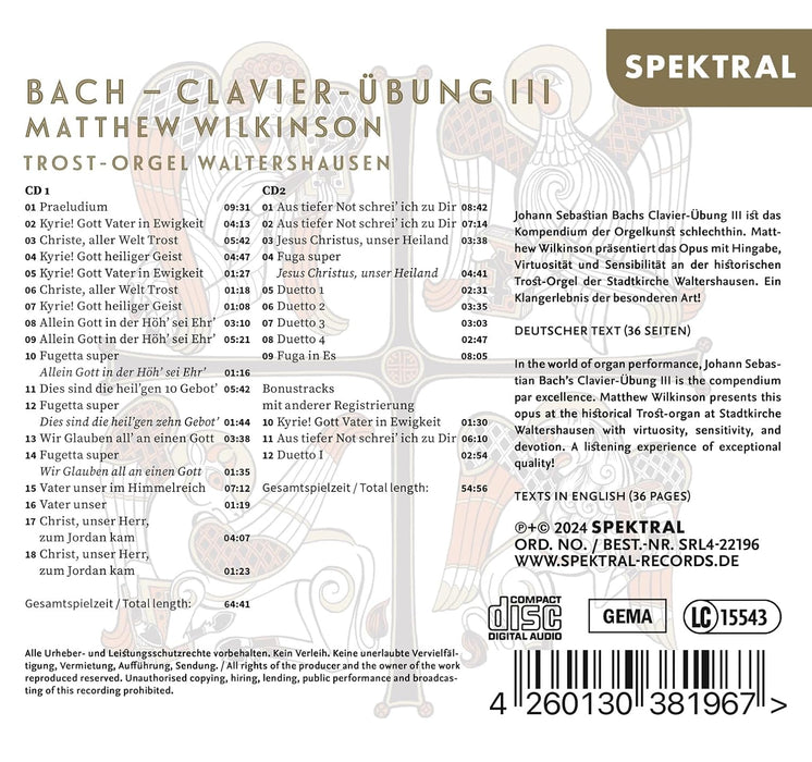 Clavier-Übung III. Teil