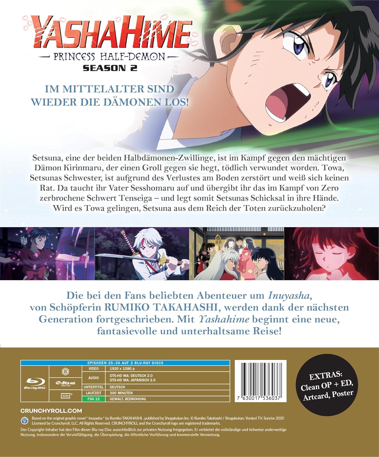 YASHAHIME PRINCESS HALF-DEMON - STAFFEL 2 - VOL.