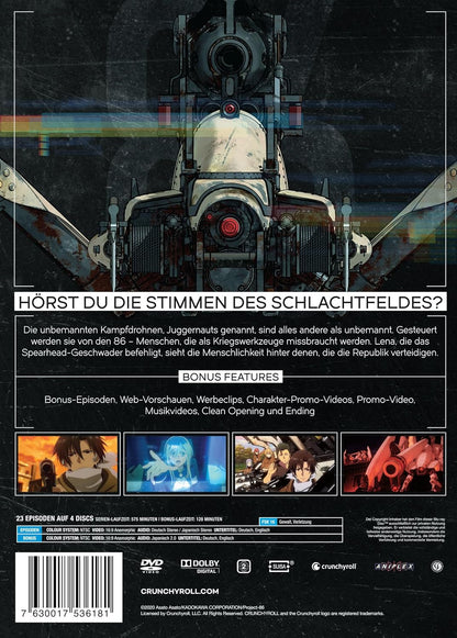 86:  EIGHTY SIX - STAFFEL 1 - GESAMTAUSGABE