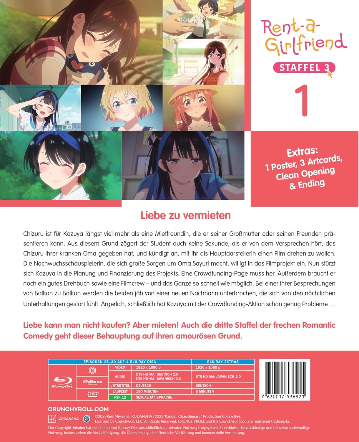 RENT-A-GIRLFRIEND - STAFFEL 3 - VOL.1