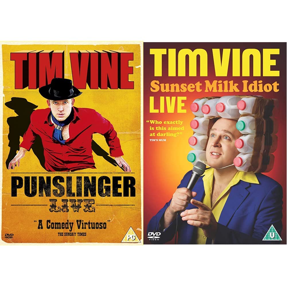 Tim Vine - Punslinger Live & Tim Vine - Sunset Milk Idiot