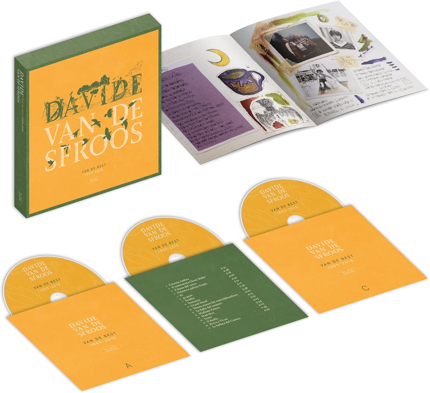 Van De Best (BOX 3CD + SKETCH BOOK)