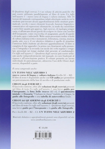 Patrizia Bacci - Un Tuffo Nell`Azzurro. Quaderno Degli Esercizi #01