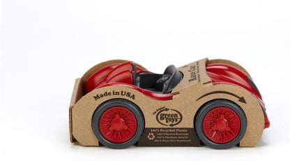 Green Toys- Auto de Carreras (Rojo), Multicolor (RACR-1478
